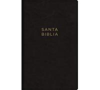 NBLA, Santa Biblia, Ultrafina, Letra grande, Leathersoft, Negro, Palabras de Jesús en rojo, con cierre: Nueva Biblia de las Americas, Ultrafina, Letra ... Black, Words of Jesus in Red, With Closure