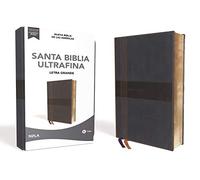 Nbla Santa Biblia Ultrafina, Letra Grande, Tamaño Manual, Leathersoft, Azul, Edición Letra Roja: Nueva Biblia de las Américas, Santa Biblia ... Size, Blue, Leathersoft, Red Letter Edition