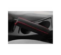 NBONNXML Cubierta Freno de Mano para Coche, para Ford Fiesta MK8 Cuero Funda del Freno De Mano EmpuñAdura Funda Accesorios De Coche,A