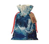 NBRIEU Bolsa de regalo con estampado de Within The Tides, trae un cordón, bolsa de regalo reutilizable para fiestas, bodas