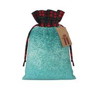 NBRIEU Bolsa de regalo reutilizable con forma de azulejos de lunares pequeños, bolsa de regalos de boda para fiestas de Navidad