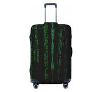 NBRIEU Hacker Era - Funda elástica para maleta, moderna, lavable, se adapta a equipaje de 18 a 32 pulgadas, Negro, Small