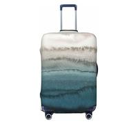 NBRIEU Within the Tides - Funda elástica para maleta, moderna, lavable, se adapta a equipaje de 18 a 32 pulgadas, Negro, Small