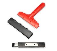 NBTOOL Rascador de hoja de afeitar con cuchillas de acero inoxidable de doble filo de 6 pulgadas, herramienta de limpieza para raspar etiquetas, calcomanías, calafateo, pintura de vidrio, estufa,