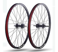 NBTRXWAFR Conjunto De Ruedas De Bicicleta De Montaña 20/24/26/27.5/29 Pulgadas Llantes De Freno De Disco Soportan 6/7/8/9 Velocidad Rueda Libre A Través del Eje Delantero 100Mm Trasero 135Mm,26inch