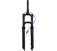 NBTRXWAFR Horquilla De Suspensión Neumática para Bicicleta De Montaña De 160Mm De Recorrido,Amortiguador De Gas 26 27.5 29 Pulgadas Horquilla De Freno De Disco Fabricada,B~Remote Lock,29inch