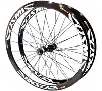 NBTRXWAFR Juego de Ruedas para Bicicleta de Carretera, Rueda de Bicicleta de Tiro Recto con Freno V/Clap, Ruedas de aleación de Aluminio 700C de 40/50 mm, para Cassette 8 9 10 11S,V Brake,50mm