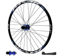 NBTRXWAFR MTB Juego De Ruedas 26/27.5/29 Pulgadas Freno De Disco 142Mm Eje Pasante HG Sealed Bearing Buje Bicicleta Rueda Delantera Rueda Trasera Llanta para Cassette 7-11 Velocidades,Qr Rear,29inch