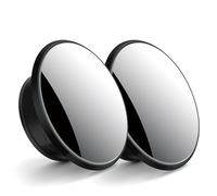 NBVGFGDF 2 Piezas Espejo de Punto Ciego Coche, para Peugeot Rifter 2018-2023 Espejo Convexo HD Ajustable de 360° Espejo Retrovisor de Gran Angular Espejo,E