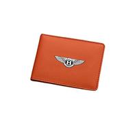 NBVGFGDF Carteras Hombre, para Bentley Mulsanne EWB Sedan 2016-2020 Gran Capacidad Multi Compartimentos Billetera ultradelgada Billetera Hombres y Mujeres con Tarjetero,D