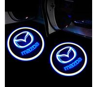 NBVGFGDF Coche Luces Bienvenida, para Mazda CX-30 2019-2024 Proyector Luz Puerta Auto Inalámbrico, LED Porte Auto Luci di ingresso, luz de Bienvenida Coche,2pcs