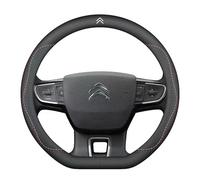 NBVGFGDF Funda Volante para Citroen Berlingo 2018-2023, 38 cm, Antideslizante, Elasticidad, Interior del Coche