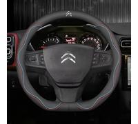 NBVGFGDF Funda Volante, para Citroen Berlingo 2018-2023, Antideslizante, Protector Volante Coche, Elasticidad, Cubiertas del Volante, Interior del Coche, B-D-38cm