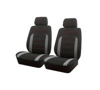NBVGFGDF Fundas Asientos Coche, para Renault Twingo 3 (III) Facelift I 2019-2024 Protector de Asiento Delantero para Conductor y Copiloto, Protector Compatible con airbag,F