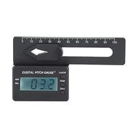 NBVGHPSRW Accesorio RC: medidor Digital de Paso con Pantalla LCD para Modelo de helicóptero, medidor electrónico del ángulo de Paso con Pantalla de rotación automática, función de retención