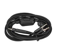 NBVGHPSRW Cable de audio para auriculares compatible con PC373D, GSP350, GSP500, GSP600, G4ME ONE, GAME ONE y G4ME ZERO; cable de extensión estéreo de 2,5 mm a doble 3,5 mm con