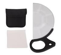 NBVGHPSRW Semi Kaleido portátil de 80 mm, Prisma de Vidrio óptico de Efectos Especiales, refracción electrónica para fotografía Nocturna, Efecto Dividido con empuñaduras para los Dedos,
