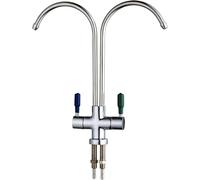 NBYGSC 2-Point Copper Faucet with Double Inlet and Outlet for Pure Water, Kitchen Sink Faucets