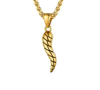 NBYGSC 925 Sterling Silver Protection Charm Italian Horn Necklace For Women Men, Talisman Necklace - Lucky Italian Horn Charm, Chili Pepper Necklace, Italian Pepper Necklace For