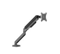 NBYGSC Adjustable Aluminum Single Arm Deep Space Gray Gas Spring Monitor Stand 13 to 30 Inches