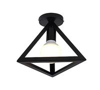 NBYGSC American Retro Metal Ceiling Lamp, Corridor Semi-Recessed Ceiling Lamp, Aisle Personality Creative Close To Ceiling Lighting Fixture, For Living Room Entrance Balcony Kitchen Chandelier