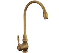 NBYGSC Antique Faucet Swivel Bathroom Tap Vintage Style Fixtures Brass Construct Perfect for Washbasin & Kitchen Sink