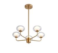 NBYGSC Art Sputnik Chandelier,Chandelier Living Room Molecular Restaurant Bar Creative Study Bedroom Lamp/B/15 s