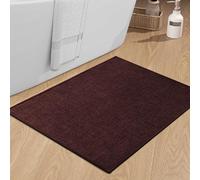 NBYGSC Bathroom Rugs Mat 36x24 Ultra Thin Non Slip Bath Mat Large Quick Dry Absorbent Bath Mat for Bathroom Floor (Dark Purple 36"x24")
