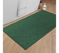 NBYGSC Bathroom Rugs Mat 47x25 Ultra Thin Non Slip Bath Mat Large Quick Dry Absorbent Bath Mat for Bathroom Floor (Green 47"x25")