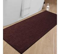 NBYGSC Bathroom Rugs Mat 59x24 Ultra Thin Non Slip Bath Mat Large Quick Dry Absorbent Bath Mat for Bathroom Floor (Dark Purple 59"x24")