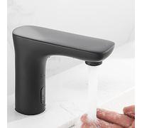 NBYGSC Black Automatic Sensor Mixer for Hot & Cold Wash Faucet Basin Sink Taps Touchless Water Control Elegant Bathroom Fixture