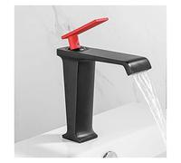 NBYGSC Black Bathroom Sink Single Hole Gold Faucet Basin Taps Deck Vintage Wash Hot Cold Mixer Tap