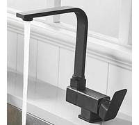 NBYGSC Black, Brass, Kitchen Sink Faucet, Inner Opening Window, Folding, rotatable, Kitchen Faucet