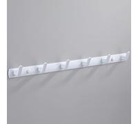 NBYGSC Black White Robe Kitchen Towels Bag Hat Mounted Clothes Rack, Wall Hanger Bathroom Hardware Coat Hook Rail