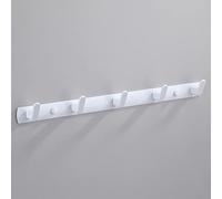 NBYGSC Black White Robe Kitchen Towels Bag Hat Mounted Clothes Rack, Wall Hanger Bathroom Hardware Coat Hook Rail