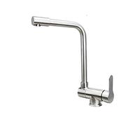 NBYGSC Casement Window Folding Sink Faucets, 304 Stainless Steel, Kitchen Foldable Swivel, Foldable-Golden(Brushed a)