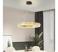 NBYGSC Ceiling Chandelier, Acrylic Dimming Ceiling Lights, Flush Ceiling Lamp, Acrylic Chandeliers Semi Flush Mount Lamp Pendant Light Fixture Compatible with Home Decor Living Room Bedroom Dini