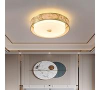 NBYGSC Ceiling Chandelier, Dimmable Round Ceiling Lighting Fixture Nordic Bedroom Ceiling Lamp Warm Ceiling Light Bedroom Light Living Room Study Chandelier Interesting Life