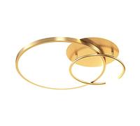 NBYGSC Ceiling Chandelier, Living Room Ceiling Lights, Cool White Round Shape Ceiling Lamp, Metal Ceiling Light, Compatible with Bedroom Lamp Office Light Hallway Lighting 6500K [Energy Class A