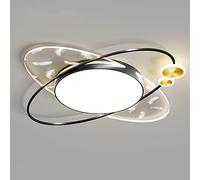 NBYGSC Chandelier Bedroom Ceiling Lights Oval Shape Dining Room Ceiling Light,Metal Acrylic Ceiling Chandeliers Lamp Interior Decor Lamp [Energy Class A++], Ceiling Chandelier