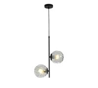 NBYGSC Chandellos de Pájaro Magic Bean Molecular, Llamada a la Mente de una Semilla, Diseno Sencillo con Capucha de Vidrio, Iluminación De Techo para Habitaciones del Dormitorio y Restaurante, Decora