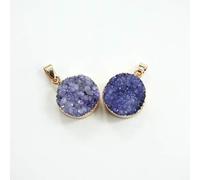 NBYGSC Charm Jewelry 1pcs Natural Stone Crystal Bud Cluster Pendant Stone Crystal Necklace Accessories