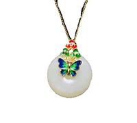 NBYGSC Charm Jewelry Beautiful and Generous Hetian White Jade Pendant Accessories Necklace Female Jewelry Jewelry