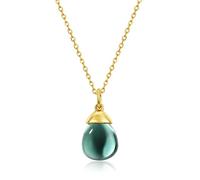 NBYGSC Charm Necklace Pendant Necklace Crystal Pendant Necklace Ladies Classic Water Drop Romantic Exquisite Elegant Jewelry Fashion Jewelry