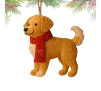 NBYGSC Christmas Felt Ornaments - Winter Decorations,Christmas Tree Ornaments for Dog Lovers - for Windowsill Balconies Doorways Wall Garden Yard Path Porch
