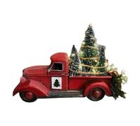 NBYGSC Christmas Ornaments Pickup Truck 3D,Christmas Vehicle Ornaments | Resin Charm String Light Festive Decoration for Gathering Outdoor Party Festival Home Indoor Activities