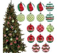 NBYGSC Christmas Tree Balls Ornament - Christmas Ornaments - Holiday Party for Apartment Room Stairs Dormitory Offices Window Desktop Party Walls Doors