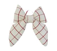 NBYGSC Christmas Tree Bows - Decorative Ribbon Ornaments, Festive Garland Accessories For Holiday Decoration | Elegant Bows For Wreath Front Door Party Wedding Home Seasonal Display