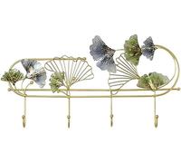 NBYGSC Clothes Hat Hallways Metal Coat Rack Bedroom Wall Mounted Hooks Behind The Door Without Punching Hanger Hotel Cafe Decorative Hook Hang Your Coats Scarves Hats Handbags Rustproof Ext