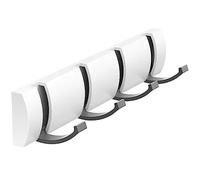 NBYGSC Coat Hook Wall Mounted Floating Rack Space-Saving Hanger with Retractable Hooks to Hang Coats Scarves Purses and More